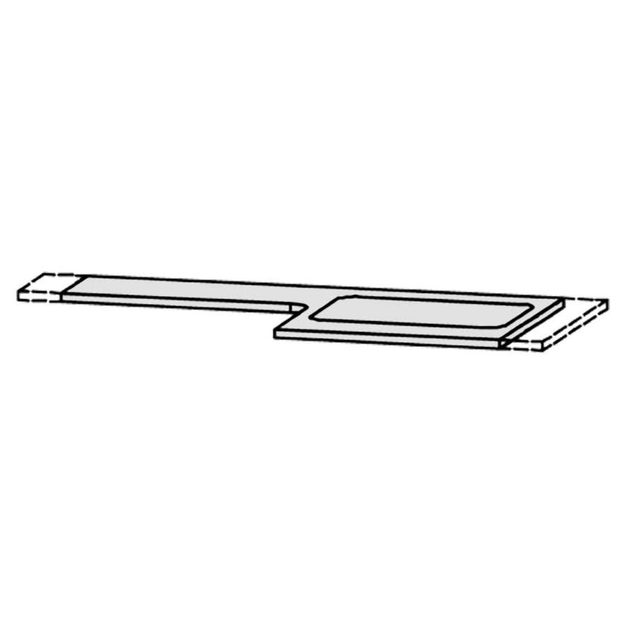 Table de lavabo
Serra Ritom
110-130 x 55,5 x 1,2-2 cm
profondeur élément WC 23,3 cm.
élément WC à gauche
axe de lavabo selon liste
excl. consoles
encastrement par dessous