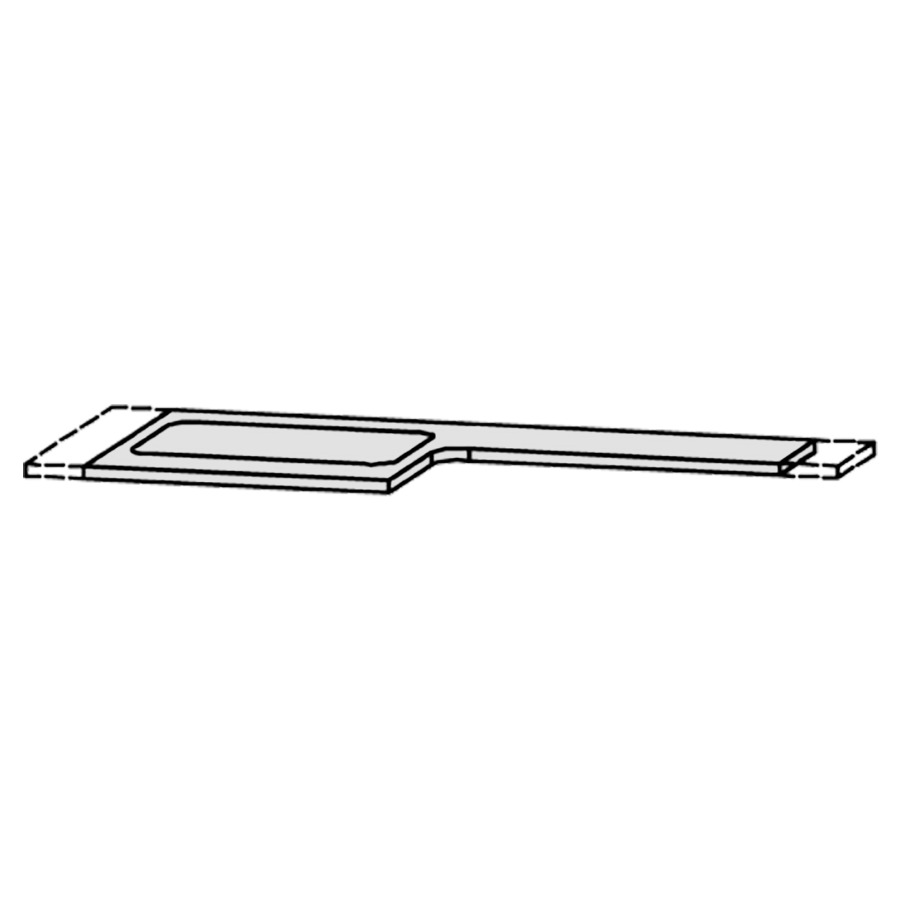 Table de lavabo
Serra Ritom
110-130 x 55,5 x 1,2-2 cm
profondeur élément WC 23,3 cm.
élément WC à droite
axe de lavabo selon liste
excl. consoles
encastrement par dessous
