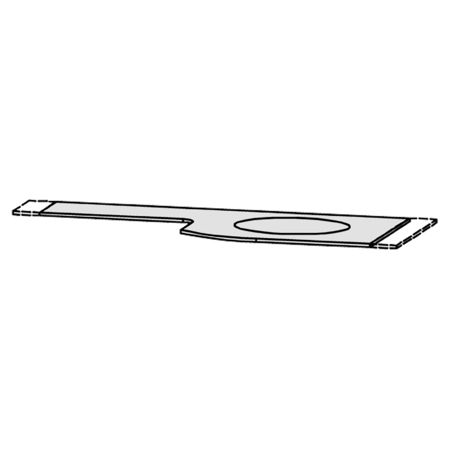 Table de lavabo
Serra Caldera
131-150 x 55,5 x 1,2 cm
profondeur élément WC 23,3 cm.
élément WC à gauche
axe de lavabo selon liste
excl. consoles
encastrement par dessous
