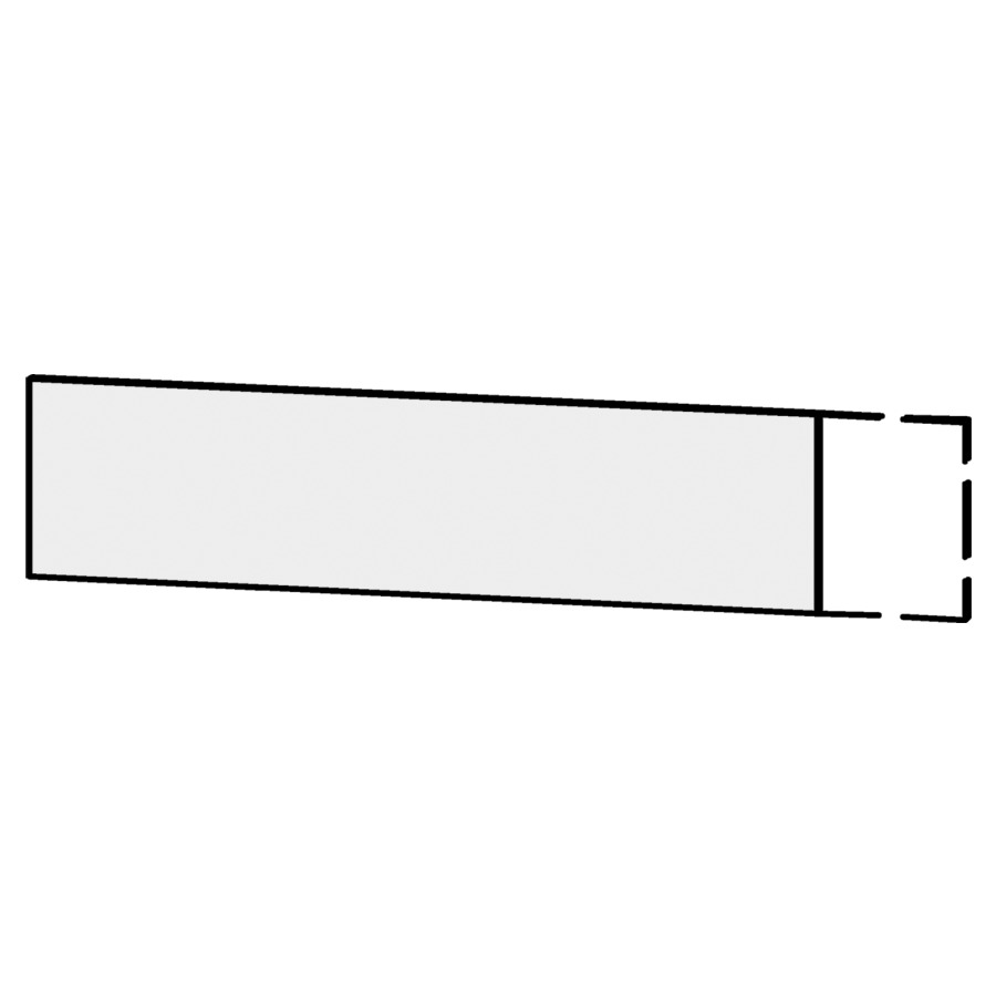 Bandeau socle Serra
101-120 x 25 x 1,6 cm
pour éléments inférieurs Serra
resistant à l`eau