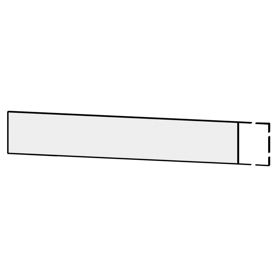 Bandeau socle Serra
141-160 x 25 x 1,6 cm
pour éléments inférieurs Serra
resistant à l`eau