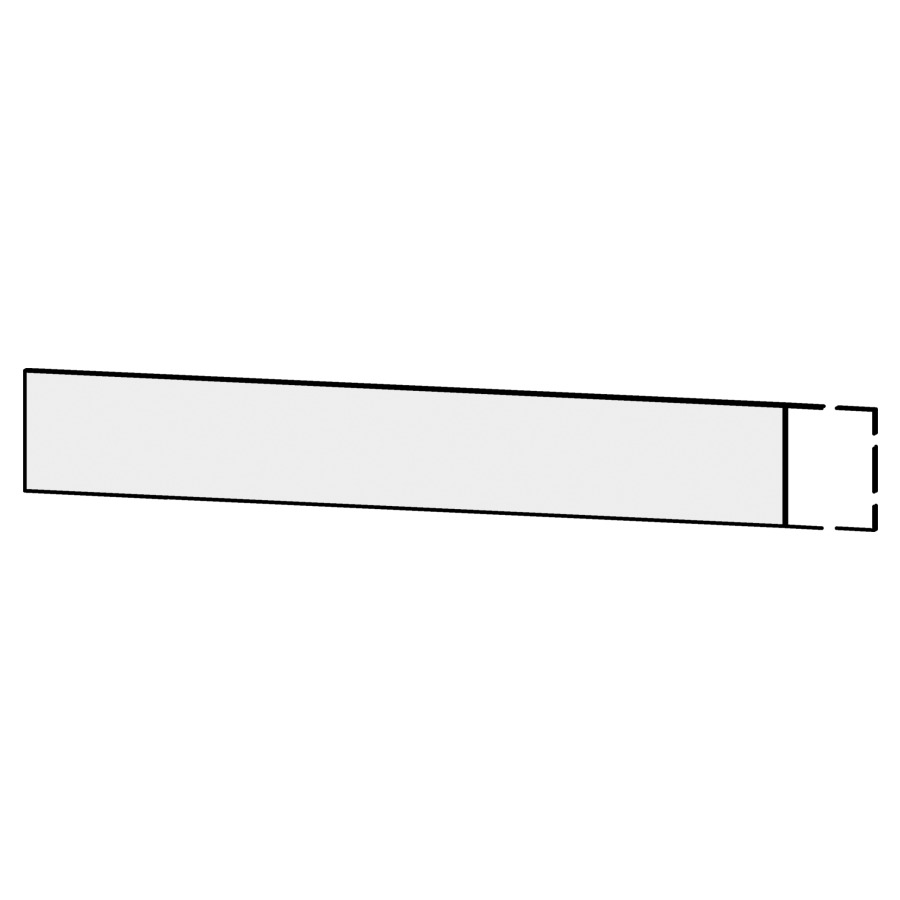 Bandeau socle Serra
161-180 x 25 x 1,6 cm
pour éléments inférieurs Serra
resistant à l`eau