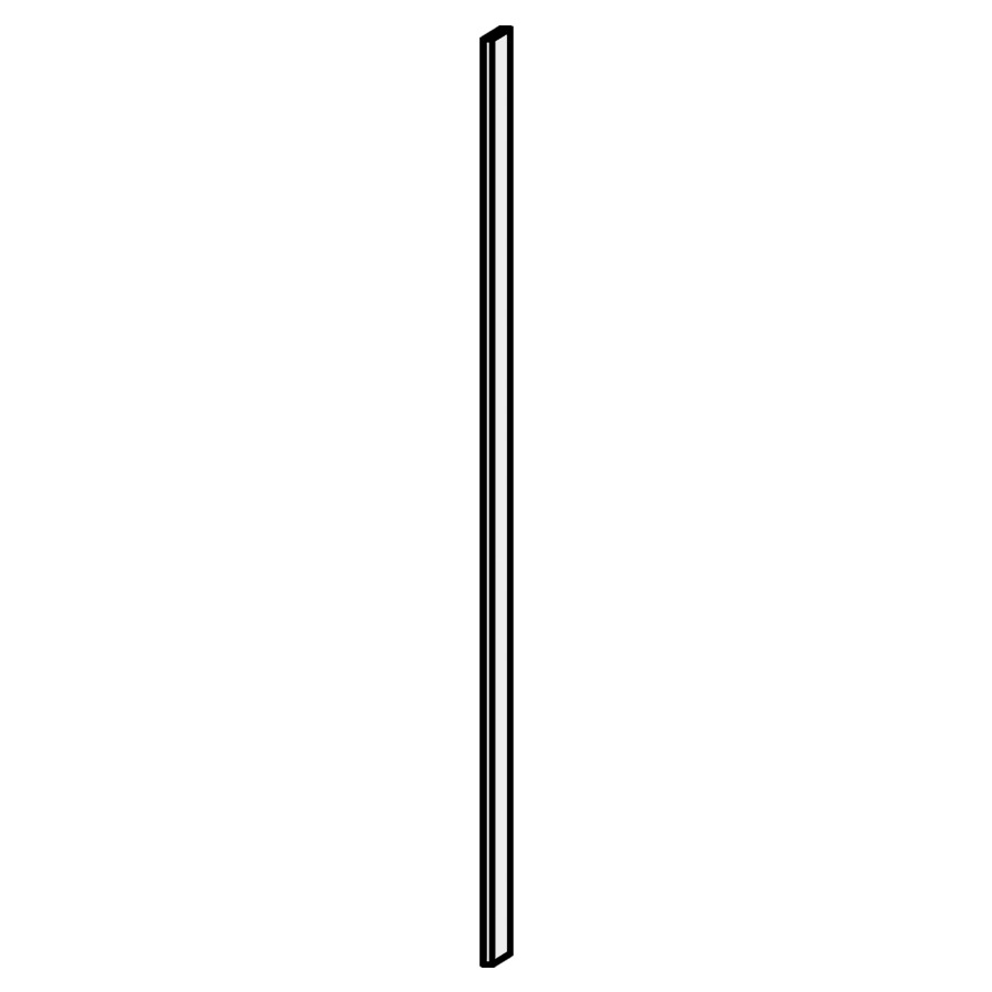 Bande visible Serra 
1.6 x 169.8 x 12 cm
pour éléments inférieurs
montage à gauche