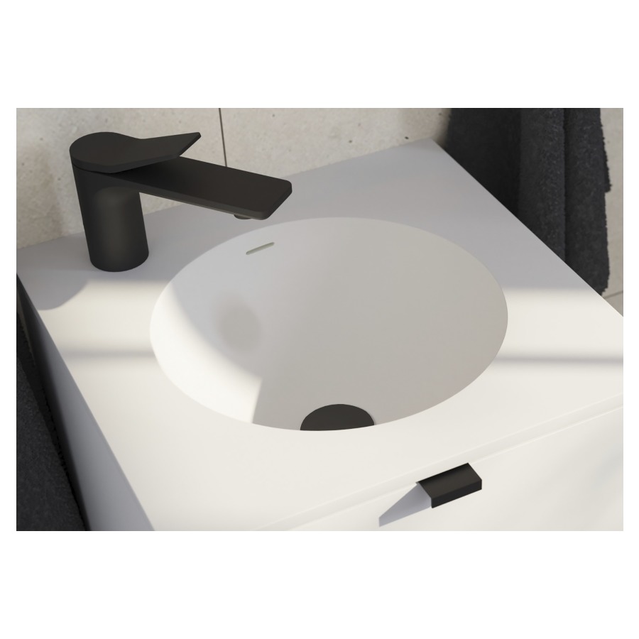 Lavabo en avian Aore 33
diamètre intérieur 33 cm.
hauteur intérieur 15,7 cm.
diamètre extérieur 39 cm.
hauteur extérieur 17,9 cm.
trop-plein à l`arrière
sans vidage