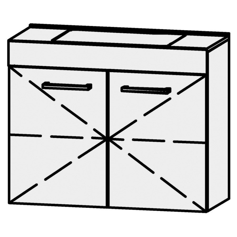 Combinaison de meuble Procasa Tre Minimo 60