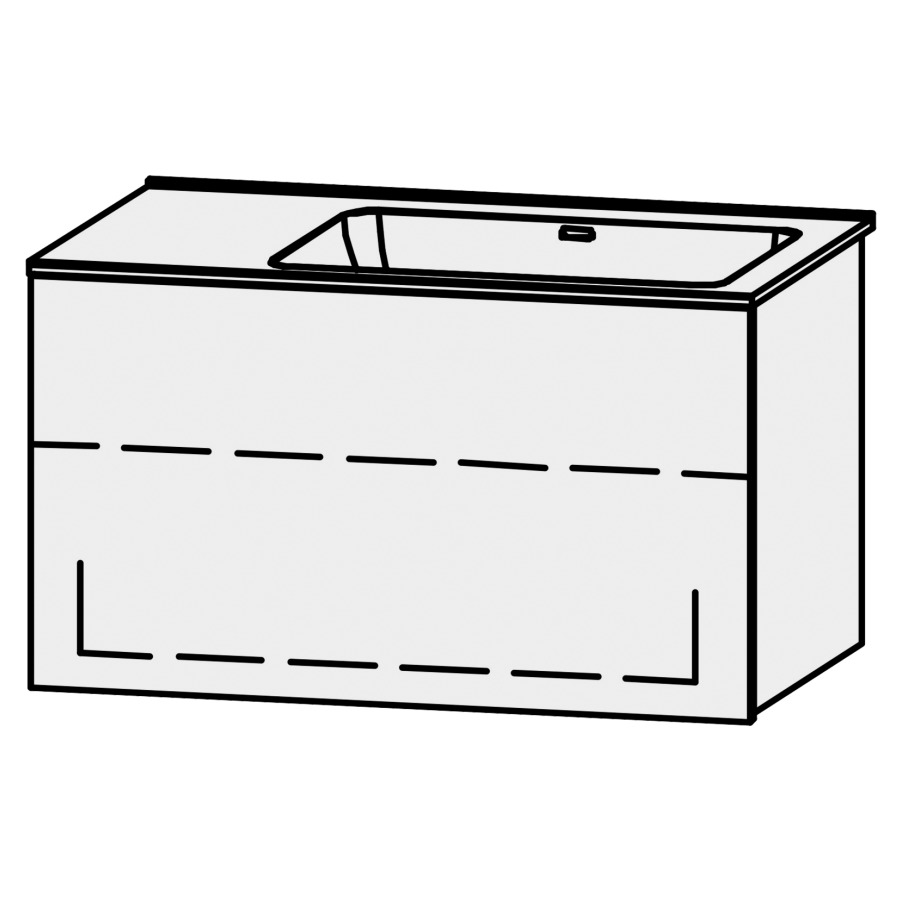 Combinaison de meuble Procasa Tre Easy 80
80 x 45 x 49.7 cm
incl. table de lavabo en avian white 1,2 cm,
trop-plein à l`arrière, largeur du lavabo 50 cm
axe de lavabo 50/30 cm
incl. consoles, élément avec 1 tiroir
extrait complet avec Blumotion, sans cache-siphon
1 rayon réglable, lavabo à droite
face dépassant sur le côté