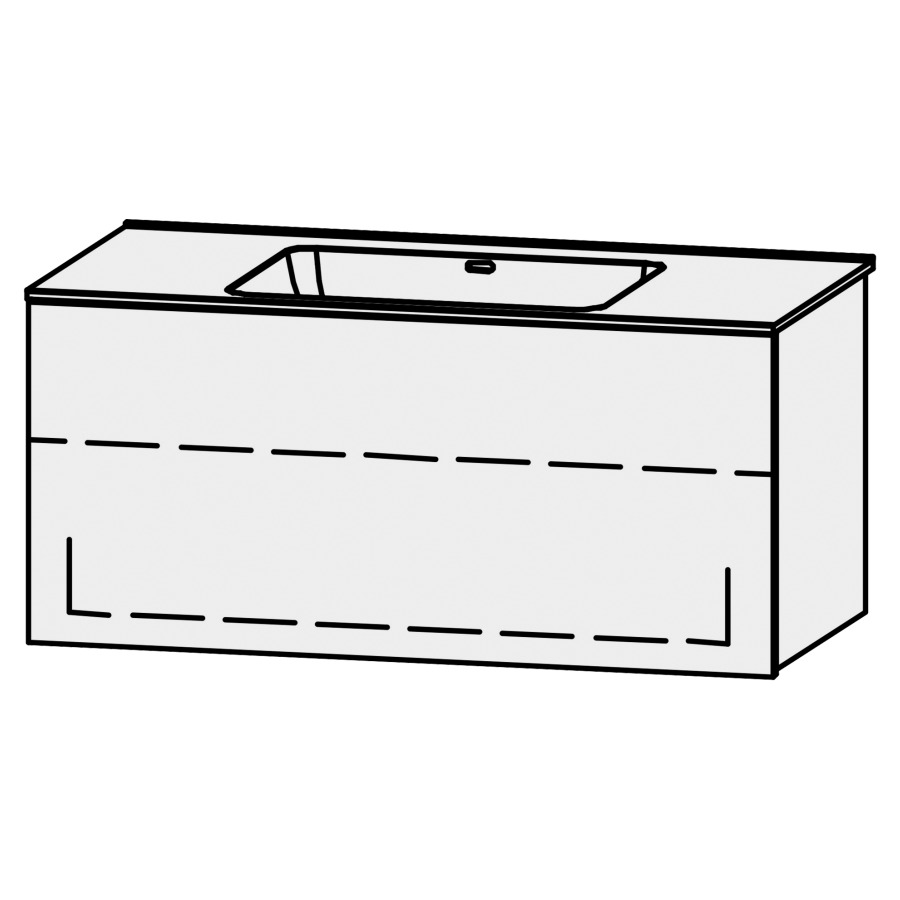 Combinaison de meuble Procasa Tre Easy 100