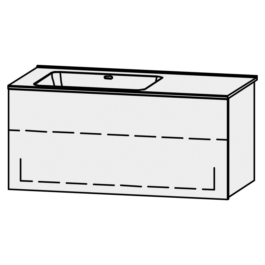 Combinaison de meuble Procasa Tre Easy 100
100 x 45 x 49.7 cm
incl. table de lavabo en avian white 1,2 cm
trop-plein à l`arrière, largeur du lavabo 50 cm
axe de lavabo 35/65 cm
incl. consoles, élément avec 1 tiroir
extrait complet avec Blumotion, sans cache-siphon
1 rayon réglable, lavabo à gauche
face dépassant sur le côté