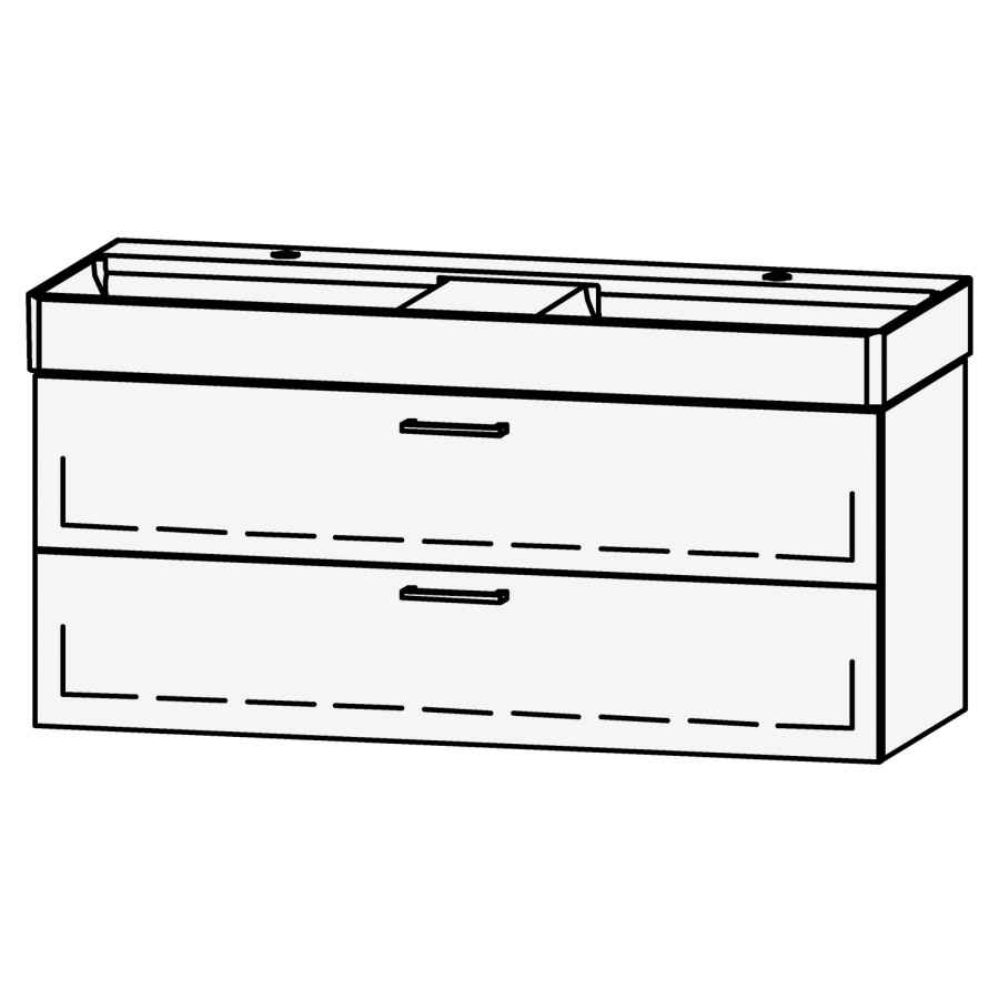 Élément inférieur  Vanity DuraSquare