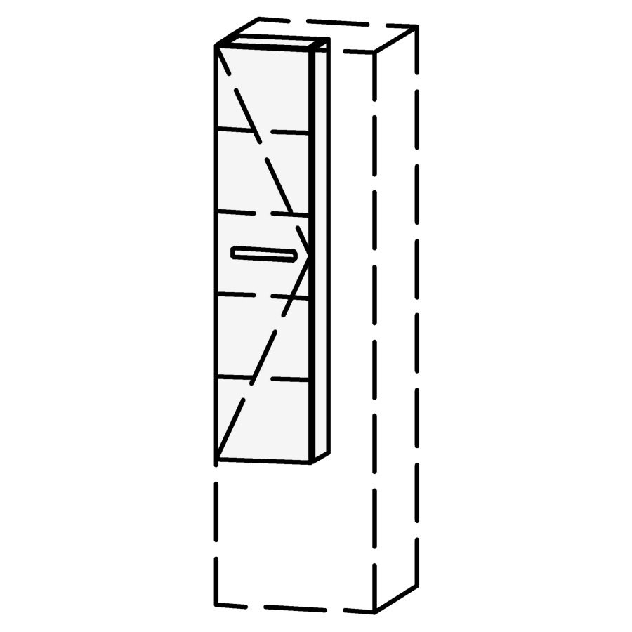 Armoire haute Vanity Amana