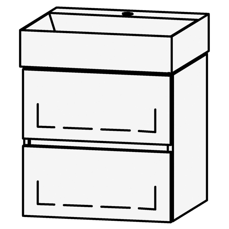 Combinaison de meuble Vanity Seto Line