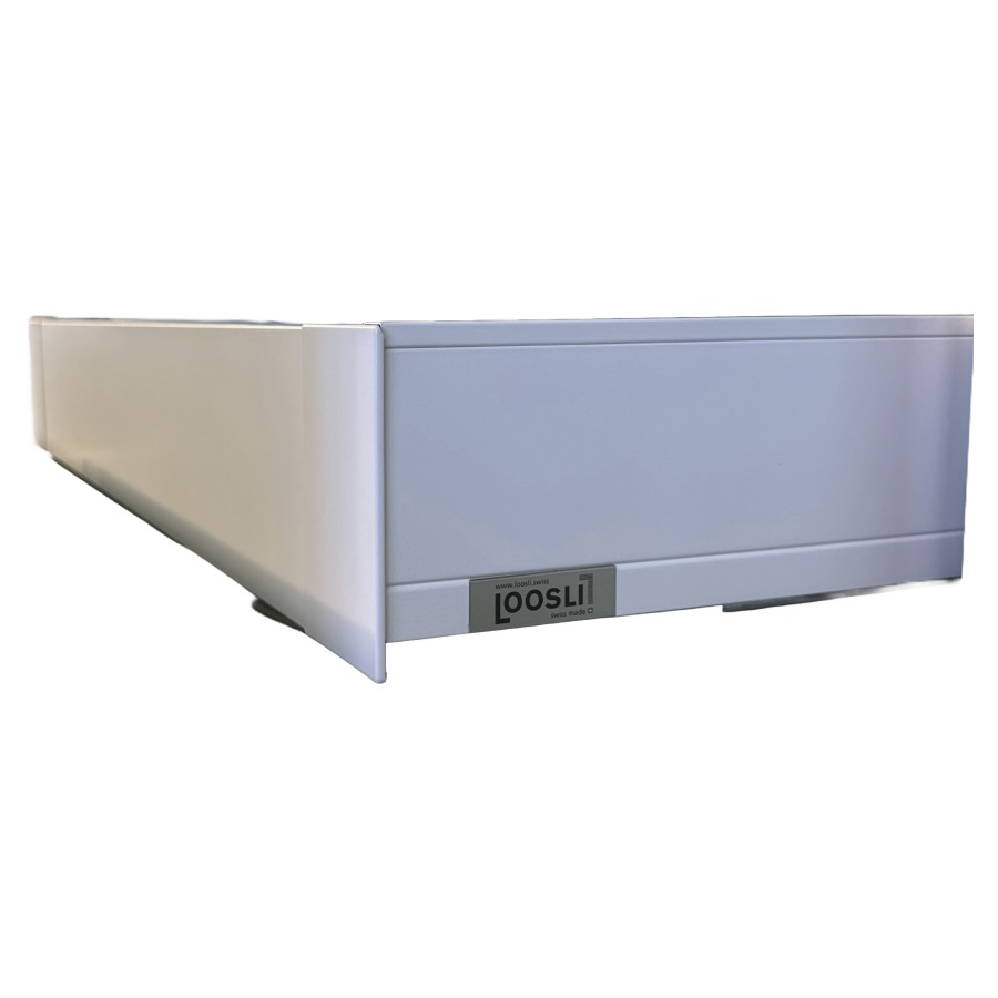 Tiroir intérieur Loosli
avec 1 cache-siphon
Legrabox blanc
