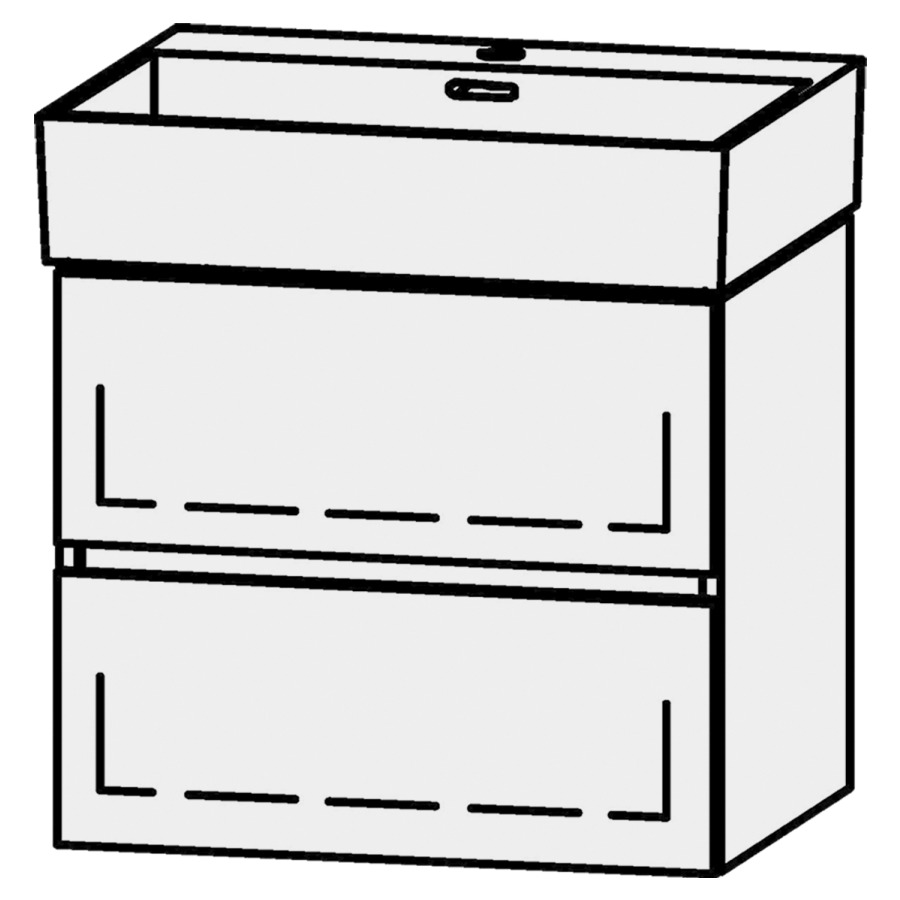 Élément inférieur  Vanity Extra Line