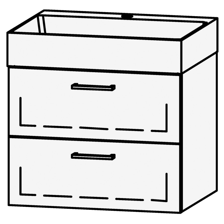 Élément inférieur  Vanity Smart 2.0 / 60