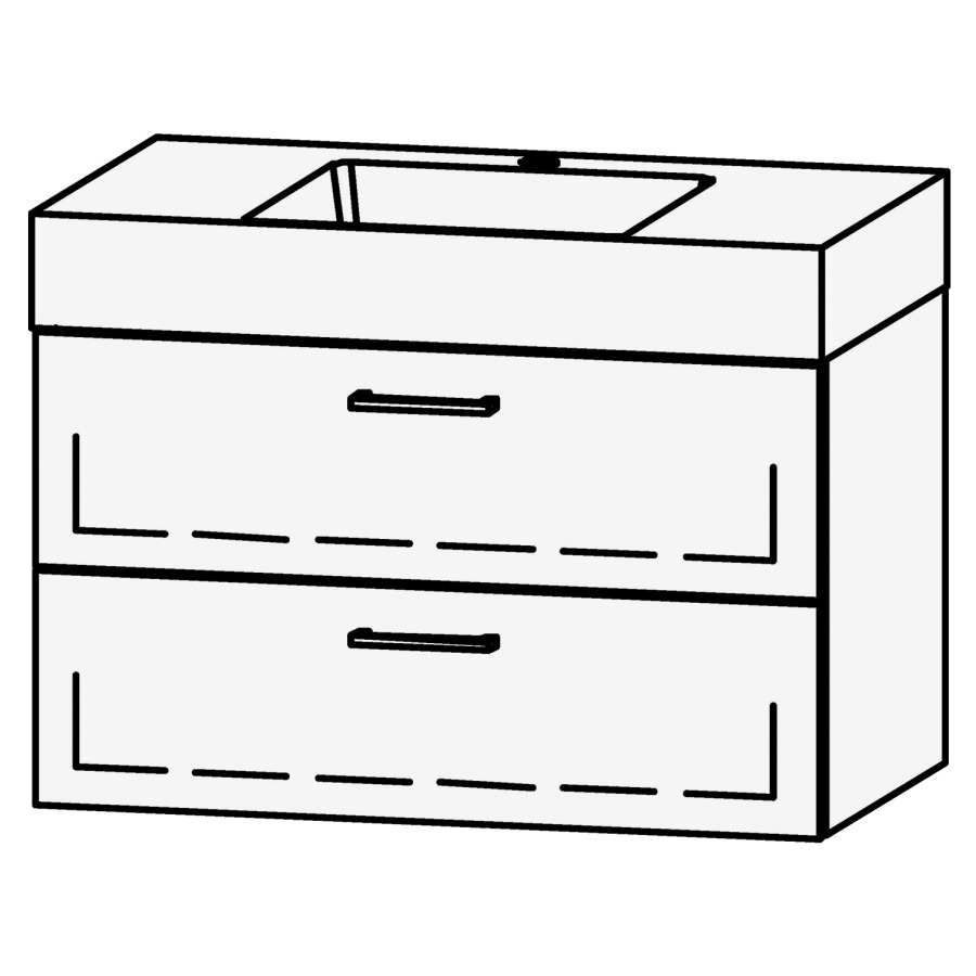 Élément inférieur  Vanity Smart 2.0 / 80