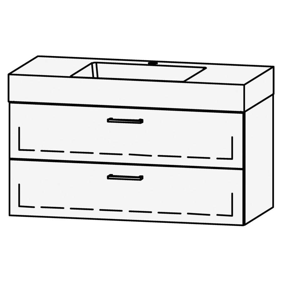 Élément inférieur  Vanity Smart 2.0 / 100