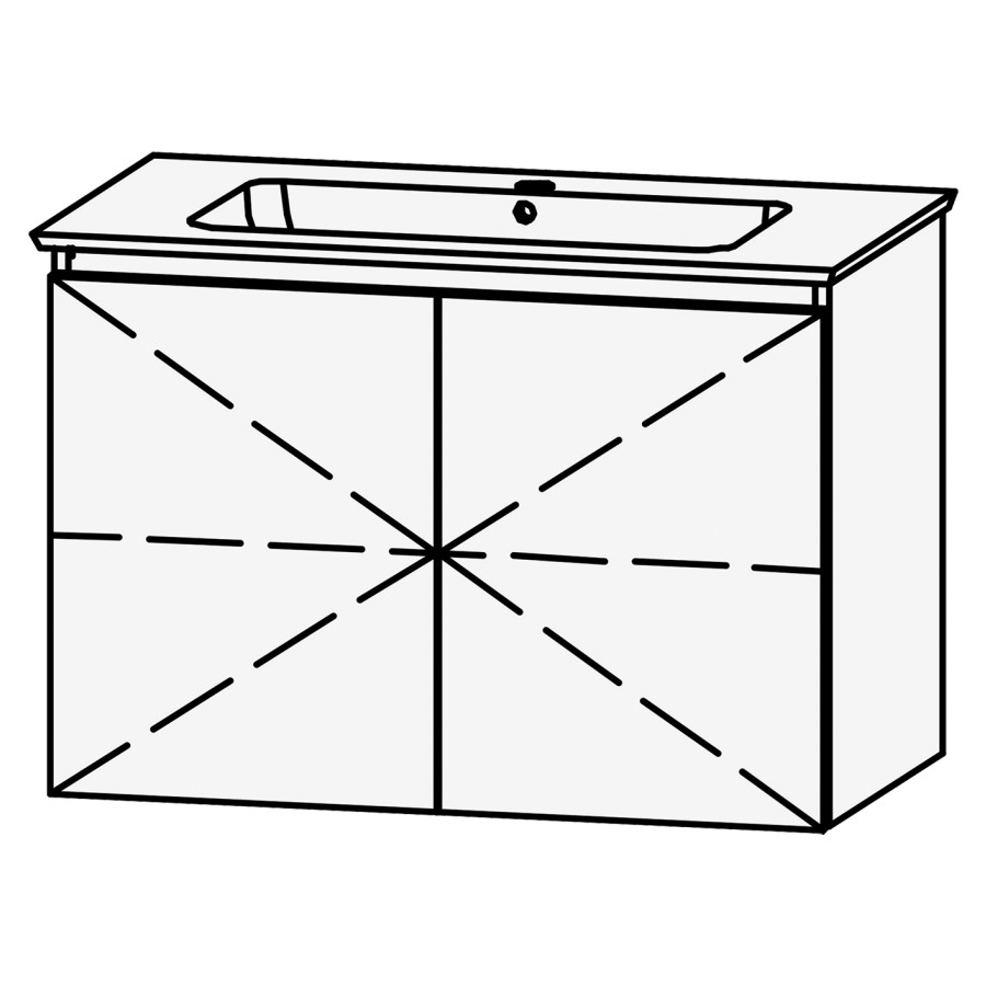 Combinaison de meuble Procasa Uno Style 82