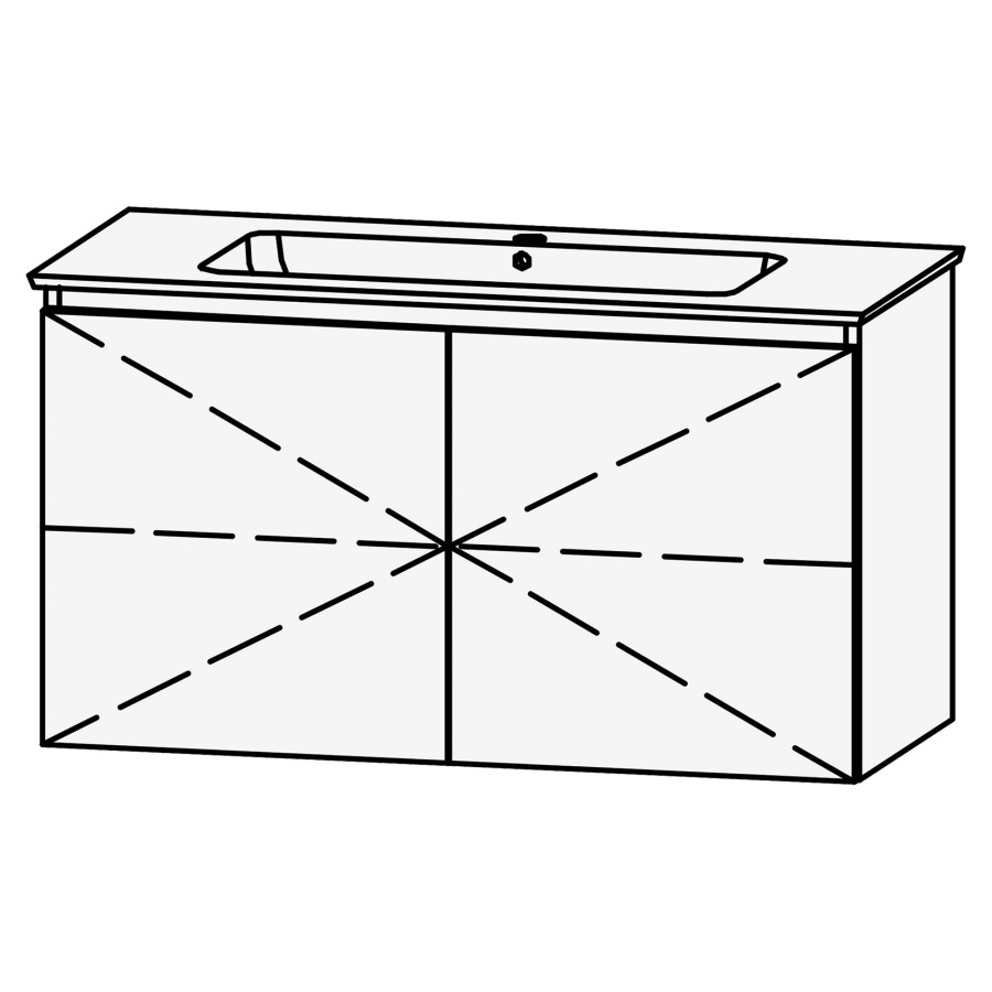 Combinaison de meuble Procasa Uno Style 102