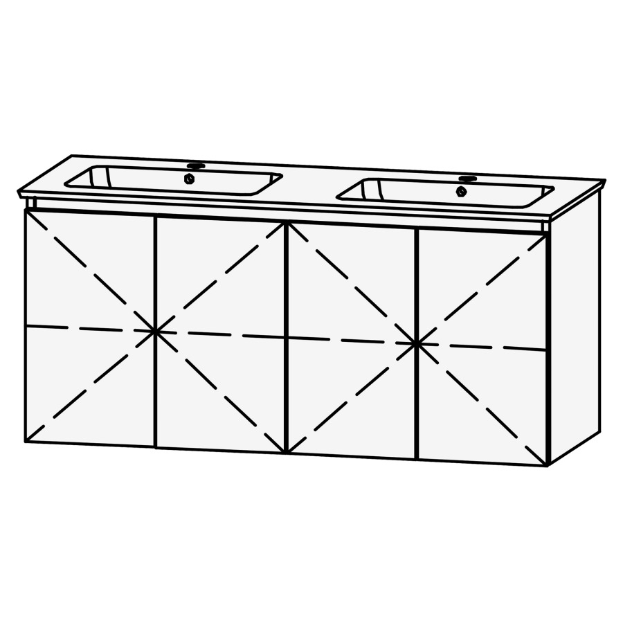 Combinaison de meuble Procasa Uno Style 122
