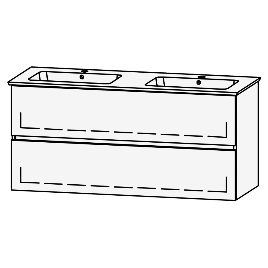 Combinaison de meuble Procasa Uno Line 122