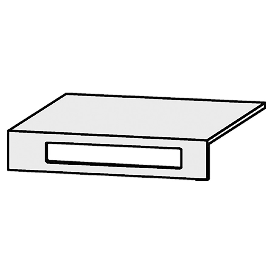 Prix supplémentaire Loosli
porte-serviette fraisage à l`avant
35 x 5 cm
pour table de lavabo en stratifié compact
avian ou corian 
épaisseur de la table de lavabo min. 10 cm