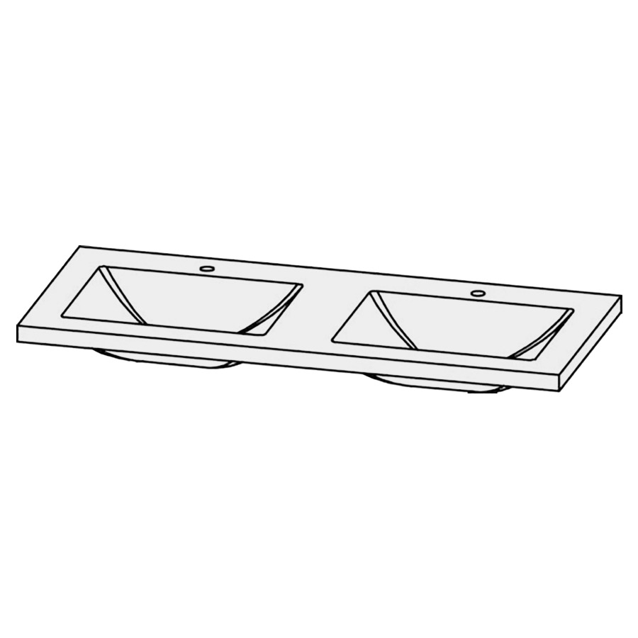 Lavabo Procasa Cinque 130-2