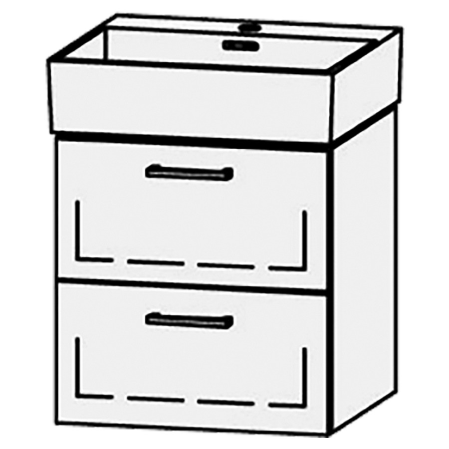 Élément inférieur Vanity Extra 50