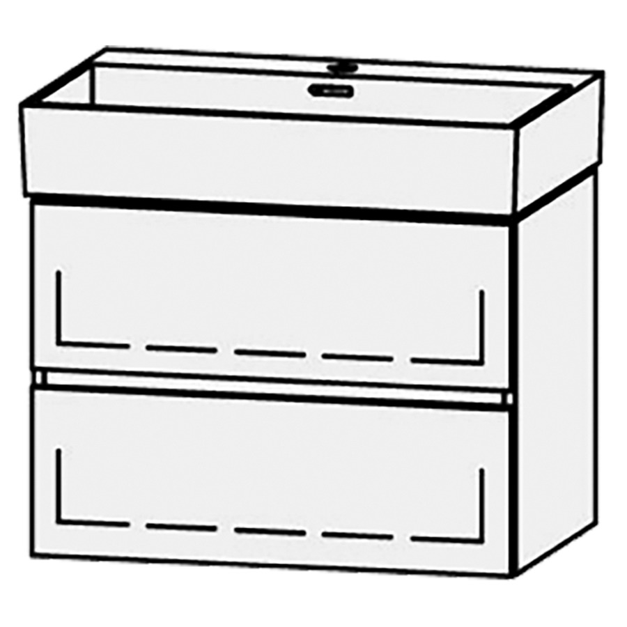 Élément inférieur Vanity Extra Line 70