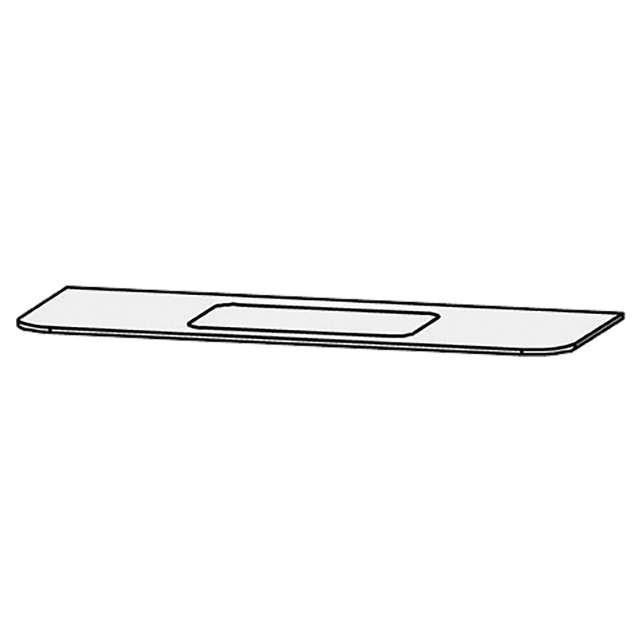 Table de lavabo
Vanity Namiura
131 x 53 x 1,2 cm
axe de lavabo selon liste
excl. consoles
encastrement par dessous