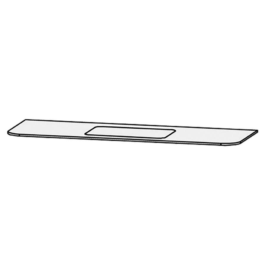 Table de lavabo
Vanity Namiura
151 x 53 x 1,2 cm
axe de lavabo selon liste
excl. consoles
encastrement par dessous