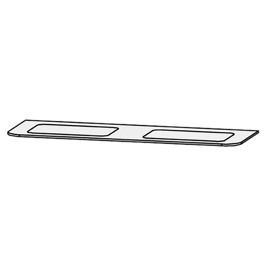 Table de lavabo
Vanity Namiura
151 x 53 x 1,2 cm
axe de lavabo selon liste
excl. consoles
encastrement par dessous