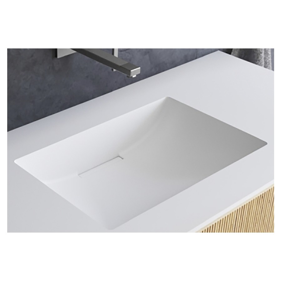 Lavabo en avian Raina
mesures intérieurs
50 x 32 x 11,2 cm.
mesures extérieurs
53 x 35 x 13,9 cm.
sans trop-plein
vidage incl.
évacuation cachée avec plaque
de recouvrement