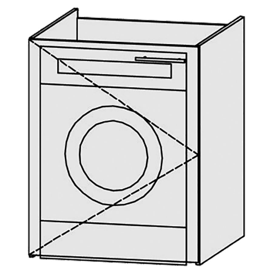 Élément inférieur pour machine à laver