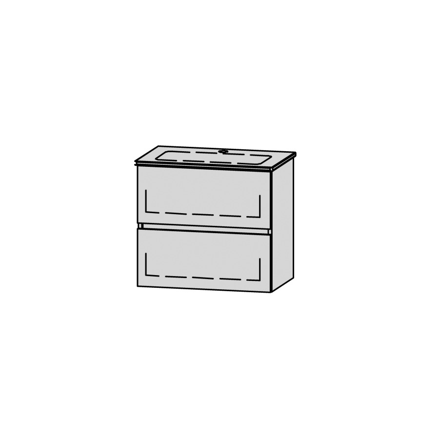 Élément inférieur  Vanity Me by Starck Line Compact