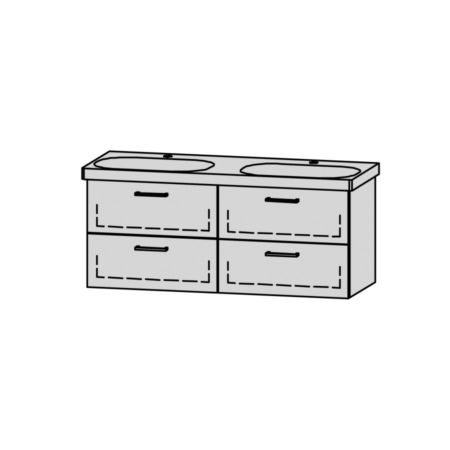 Élément inférieur Vanity Lua 120