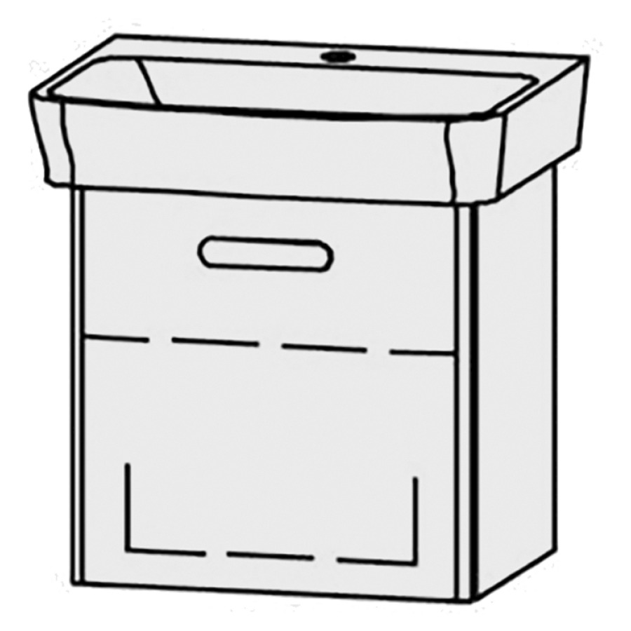 Élément inférieur  Vanity Moderna R Easy