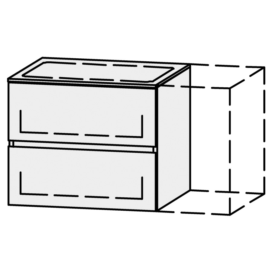 Lavabo-meuble Vanity Zoe