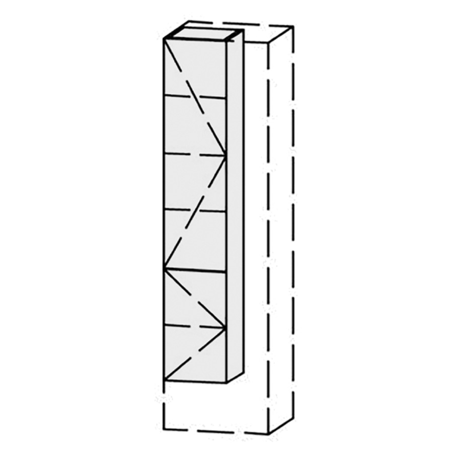 Armoire haute Vanity Keramik Pasofino