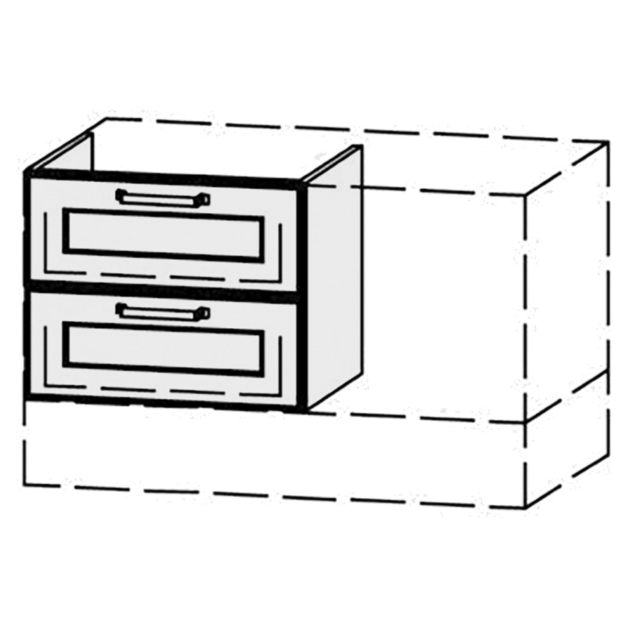 Élément inférieur  Vanity Bocco Campo