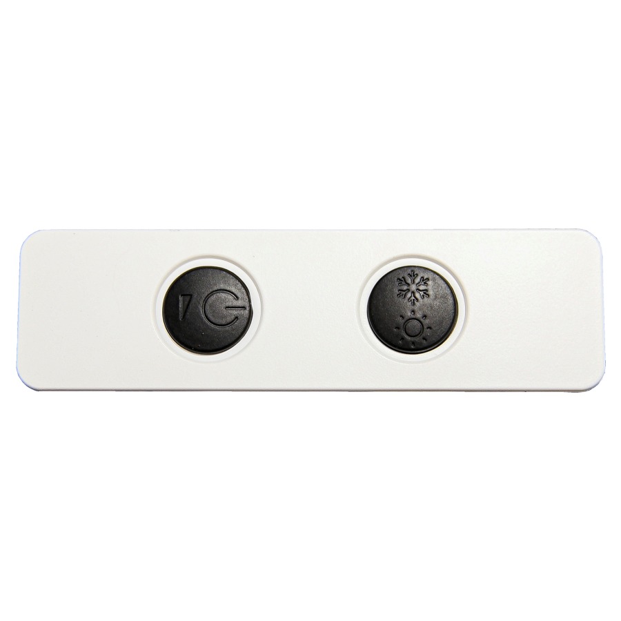 Système luminaire Loosli  Sento Basic 2
comme option pour éclairage LED standard
avec tableau de commande encastré 
dans le côté latéral à l`extérieur
couleur de la lumière réglable
en continu de 2700-4000 Kelvin
dimmable
à gauche