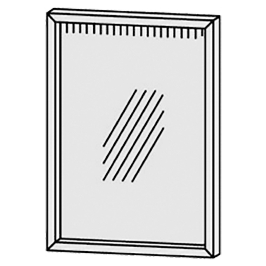Miroir lumineux Vanity Aria
50 x 70 x 7.5 cm
angulaire, éclairage LED indirect en haut
4000 Kelvin, 648 Lumen
pas de prise possible
cadre à onglets
Classe d’énergie G, IP24