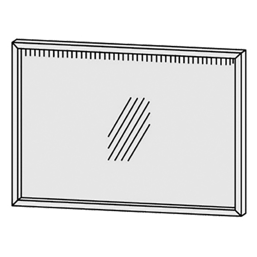 Miroir lumineux Vanity Aria
100 x 70 x 7.5 cm
angulaire, éclairage LED indirect en haut
4000 Kelvin, 1368 Lumen
pas de prise possible
cadre à onglets
Classe d’énergie G, IP24