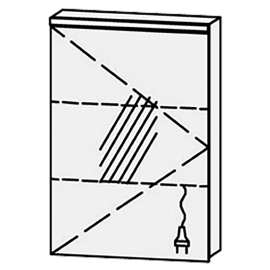 Armoire de toilette Procasa Cinque 50 / IP24