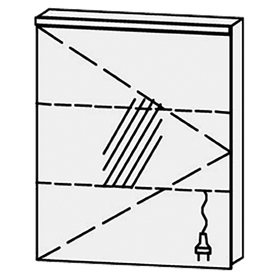 Armoire de toilette Procasa Cinque 60 / IP24