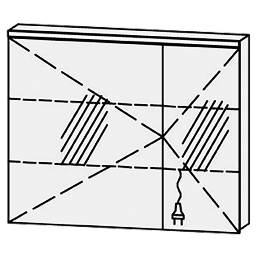 Armoire de toilette
Procasa Cinque 90 / IP24
90 x 71,9 x 14,1 cm
2 portes (60/30)
portes avec Blumotion
4000°kelvin / 2785 lumen
prise double en bas inclu
2 rayons en verre régl. chacun