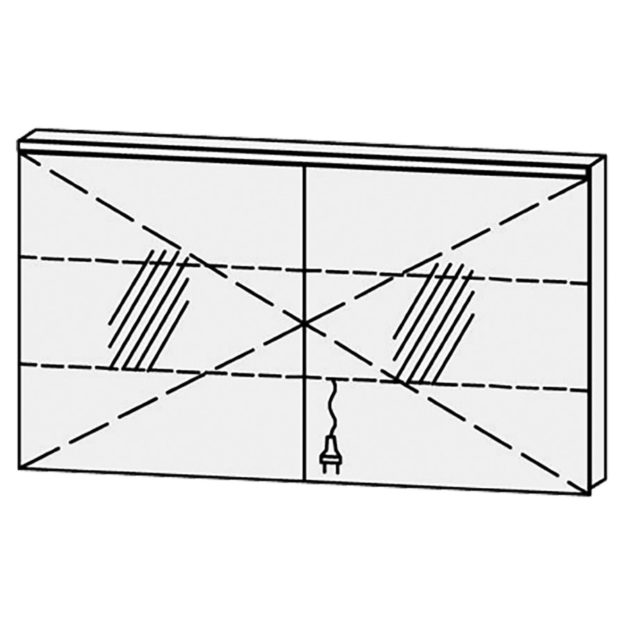 Armoire de toilette Procasa Cinque 130 / IP24