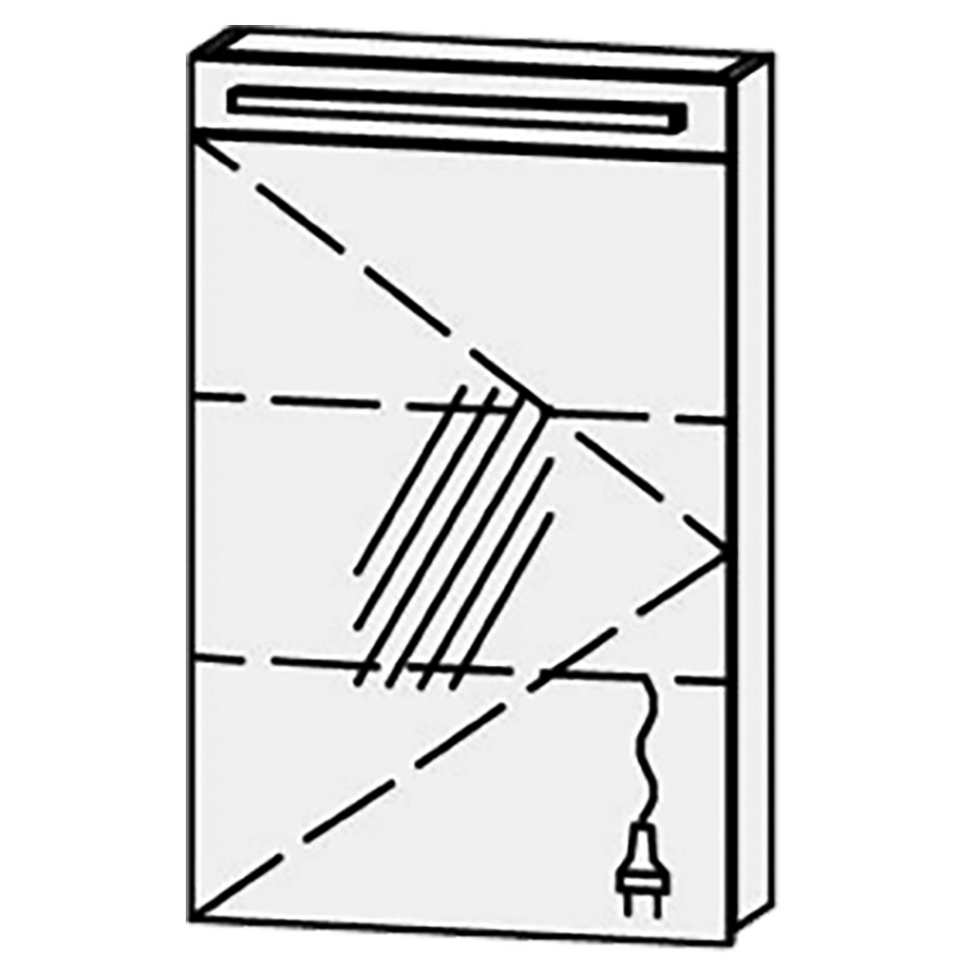 Armoire de toilette Vanity-Pasofino