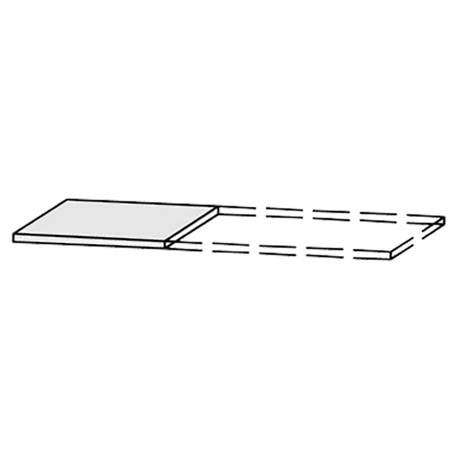 Tablette/rayon Vanity Bocco
40-100 x 2 x 40-55.5 cm
sans consoles