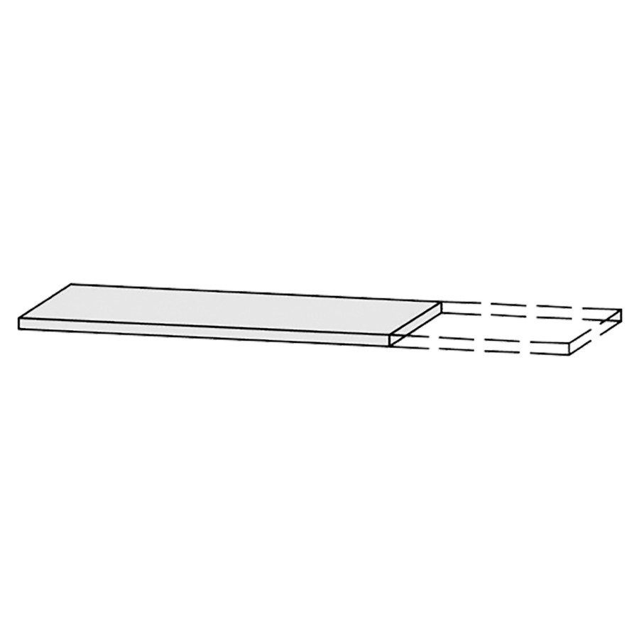 Tablette/rayon Vanity Bocco
101-150 x 3 x 40-55.5 cm
sans consoles