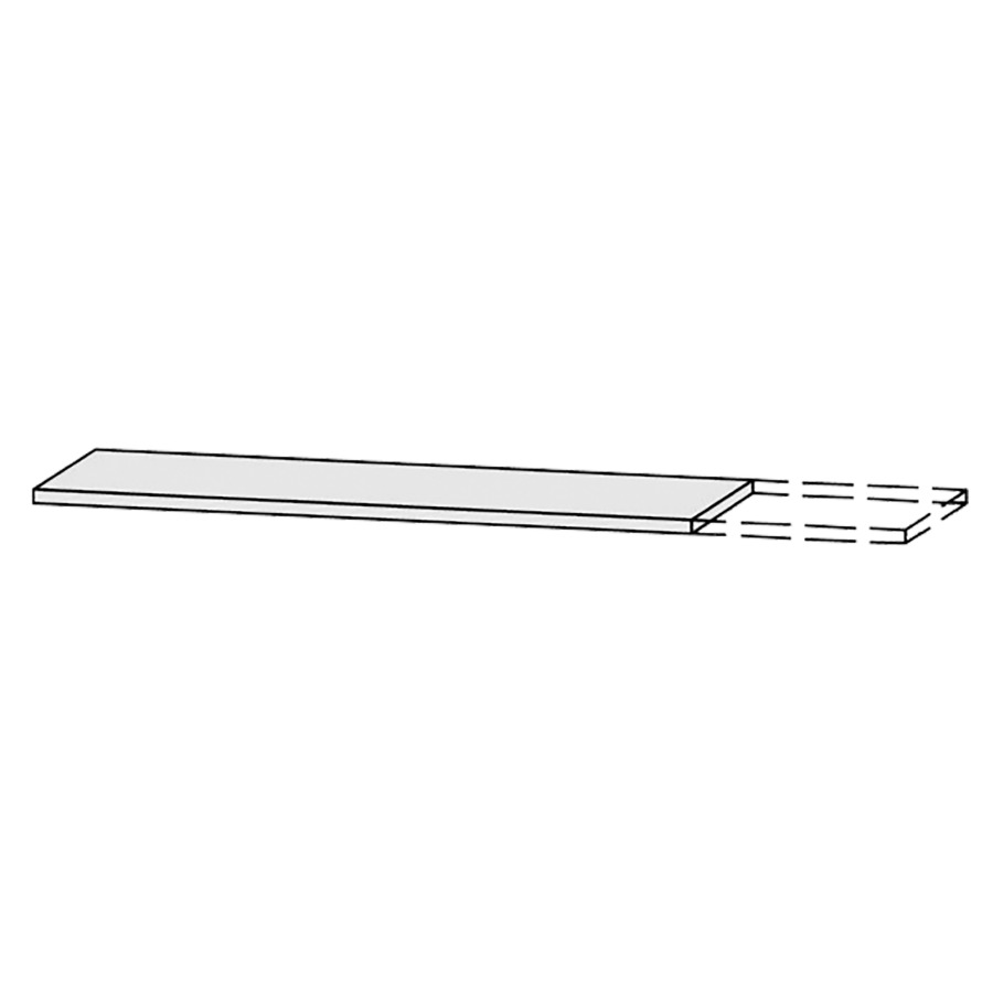 Tablette/rayon Vanity Bocco
151-200 x 3 x 40-55.5 cm
sans consoles